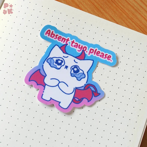 Absent Tayo, Please? — Sticker