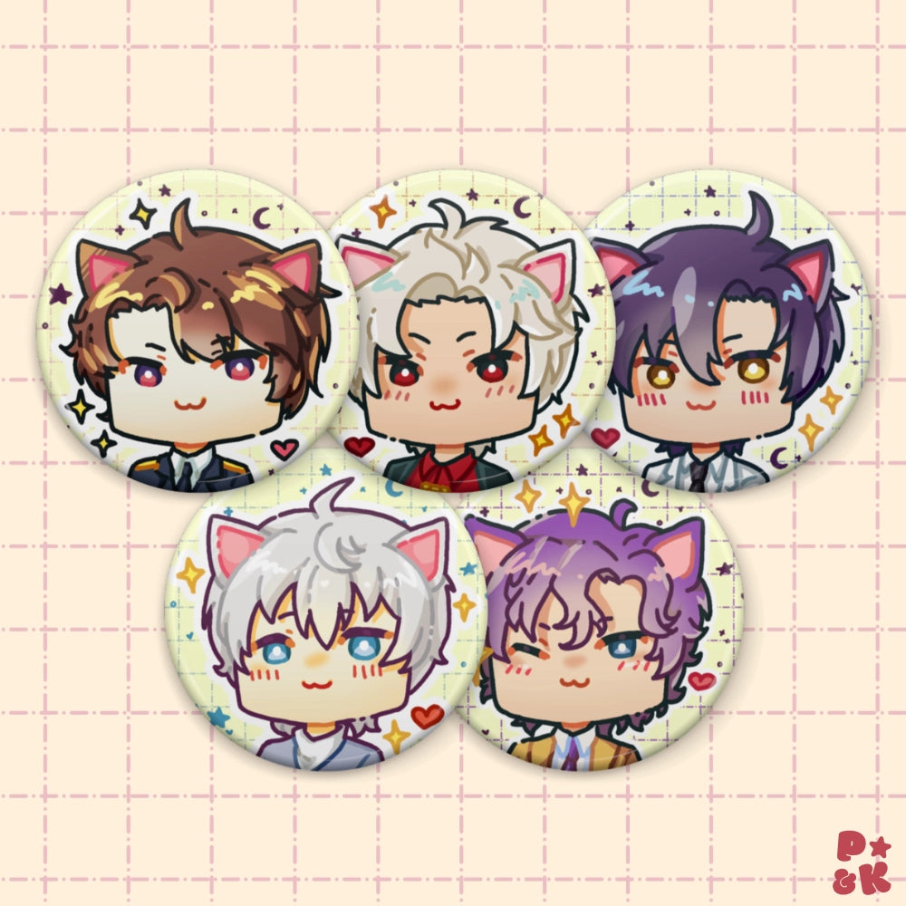 Love and Deepspace — 1.25" Button Pins