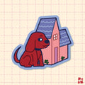 Big Red Dog — Sticker
