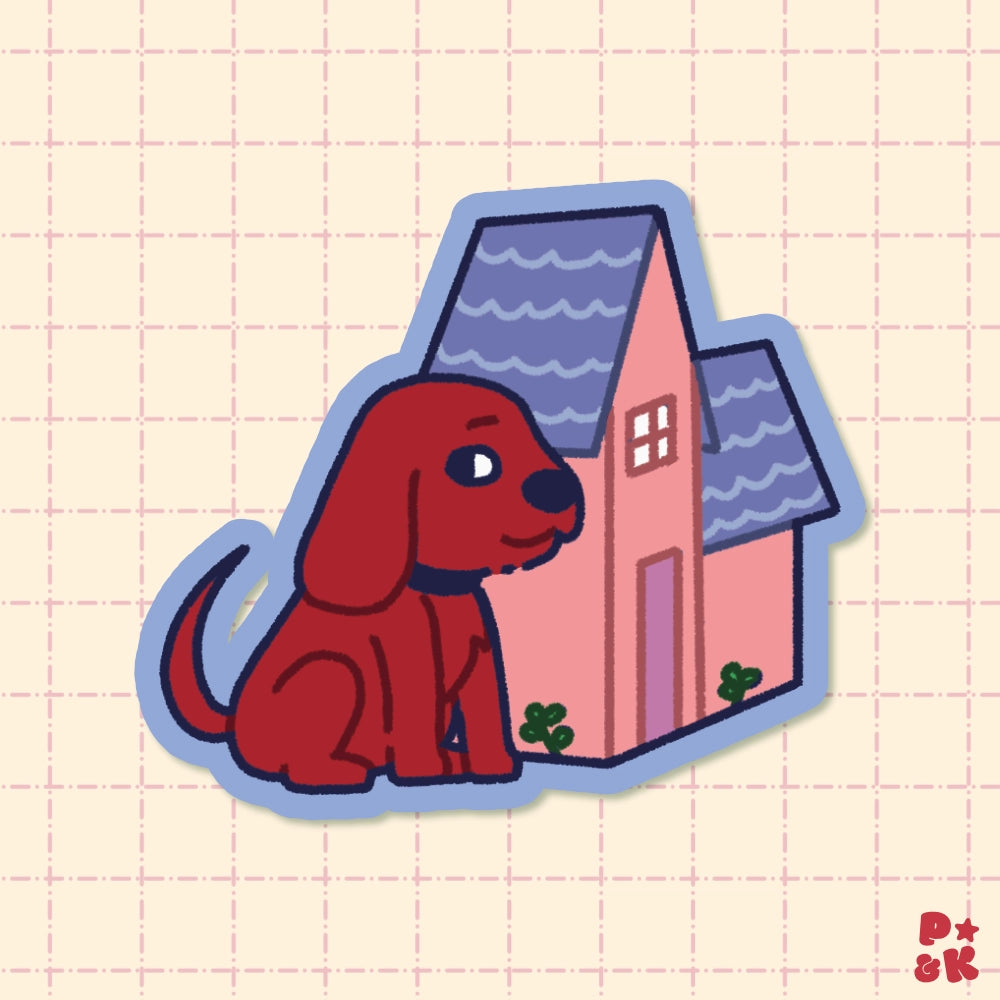Big Red Dog — Sticker