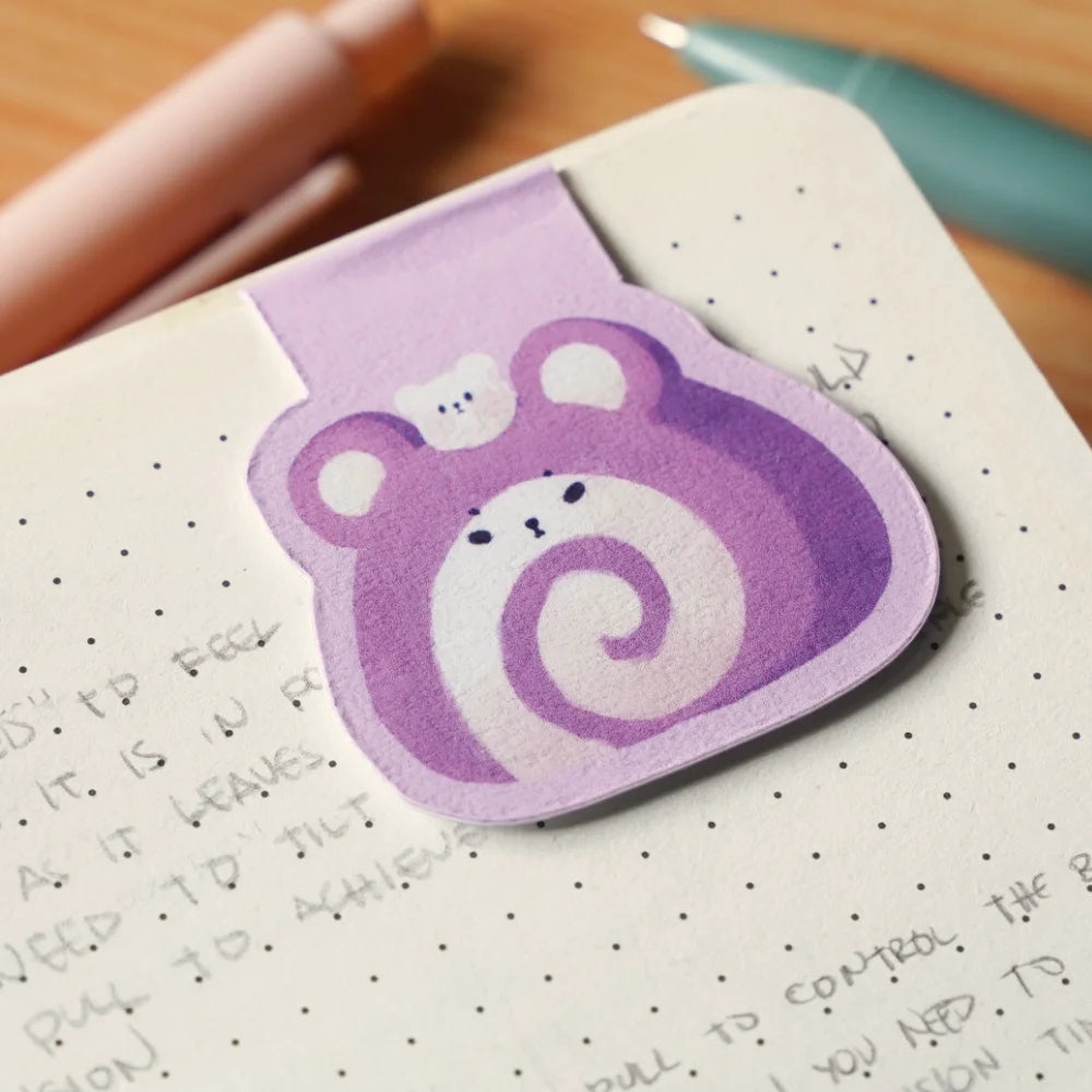 Cake Roll Set — Magnetic Bookmark