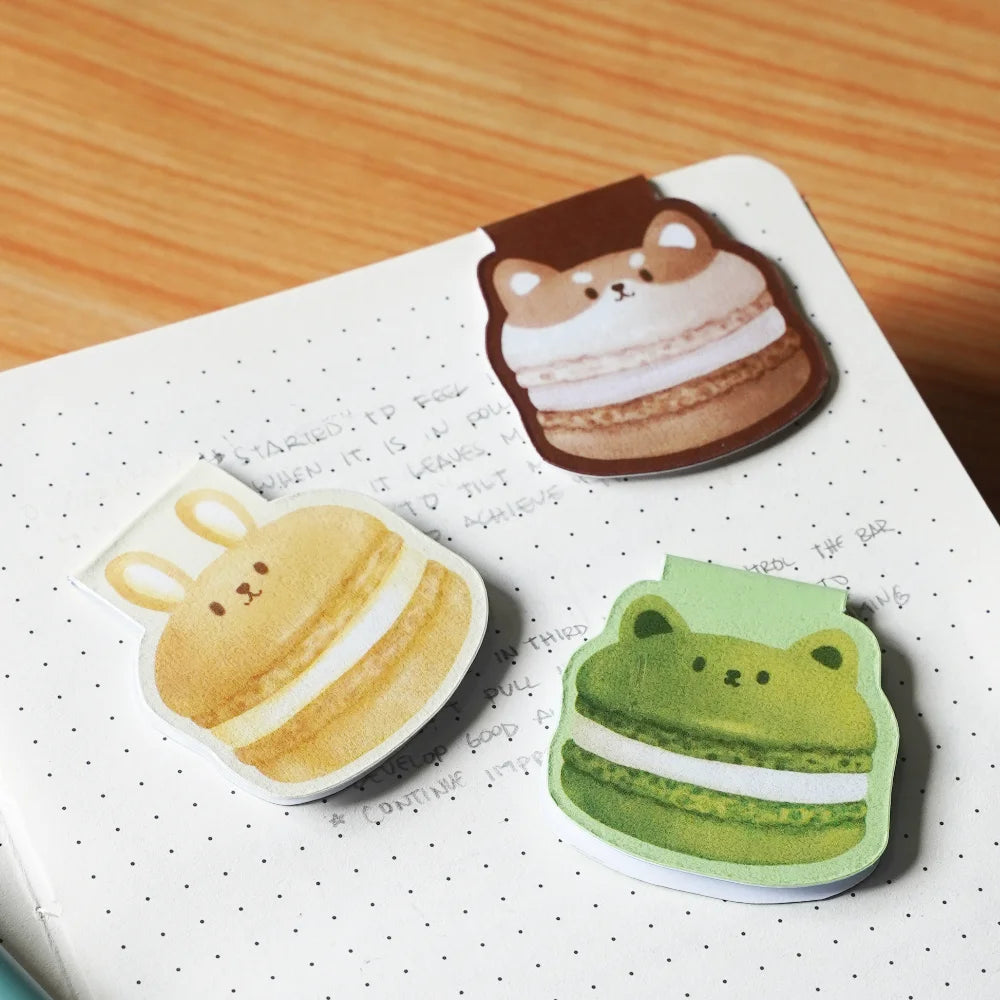 Macaron Set — Magnetic Bookmark