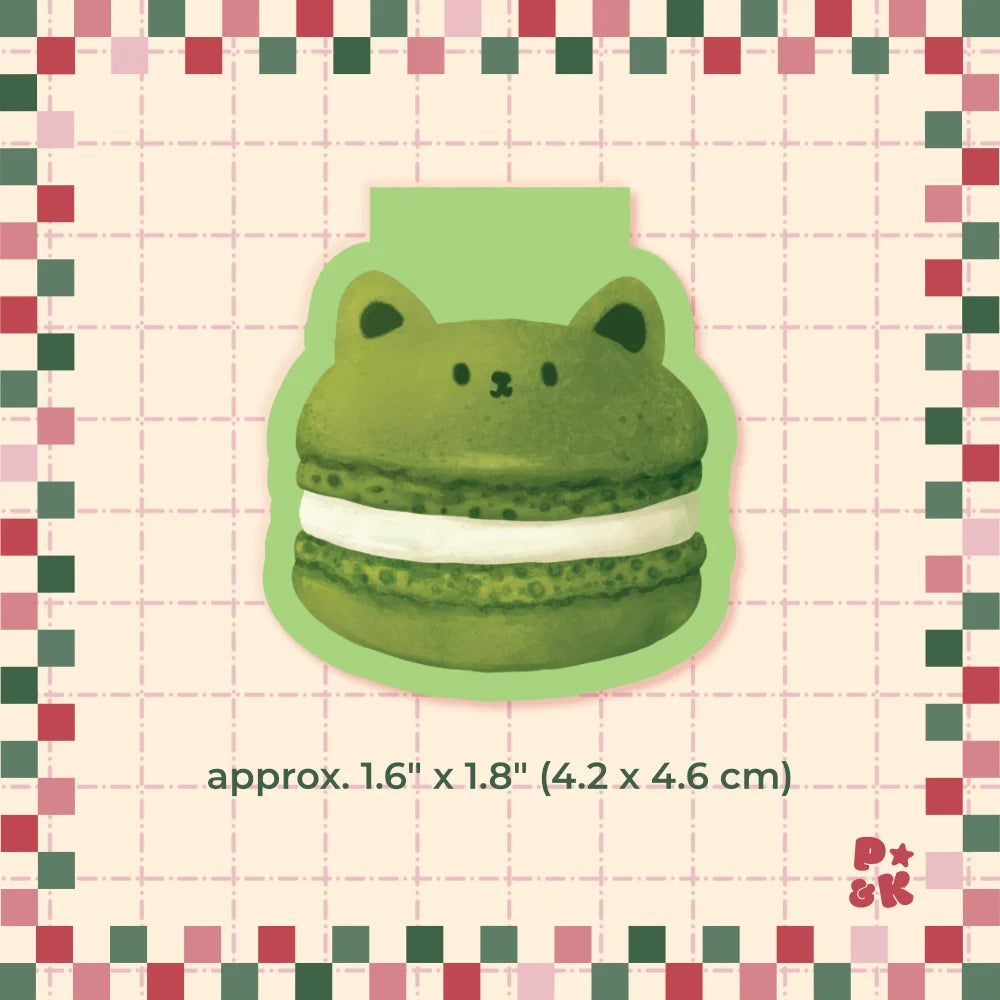 Macaron Set — Magnetic Bookmark