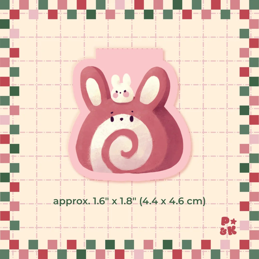 Cake Roll Set — Magnetic Bookmark