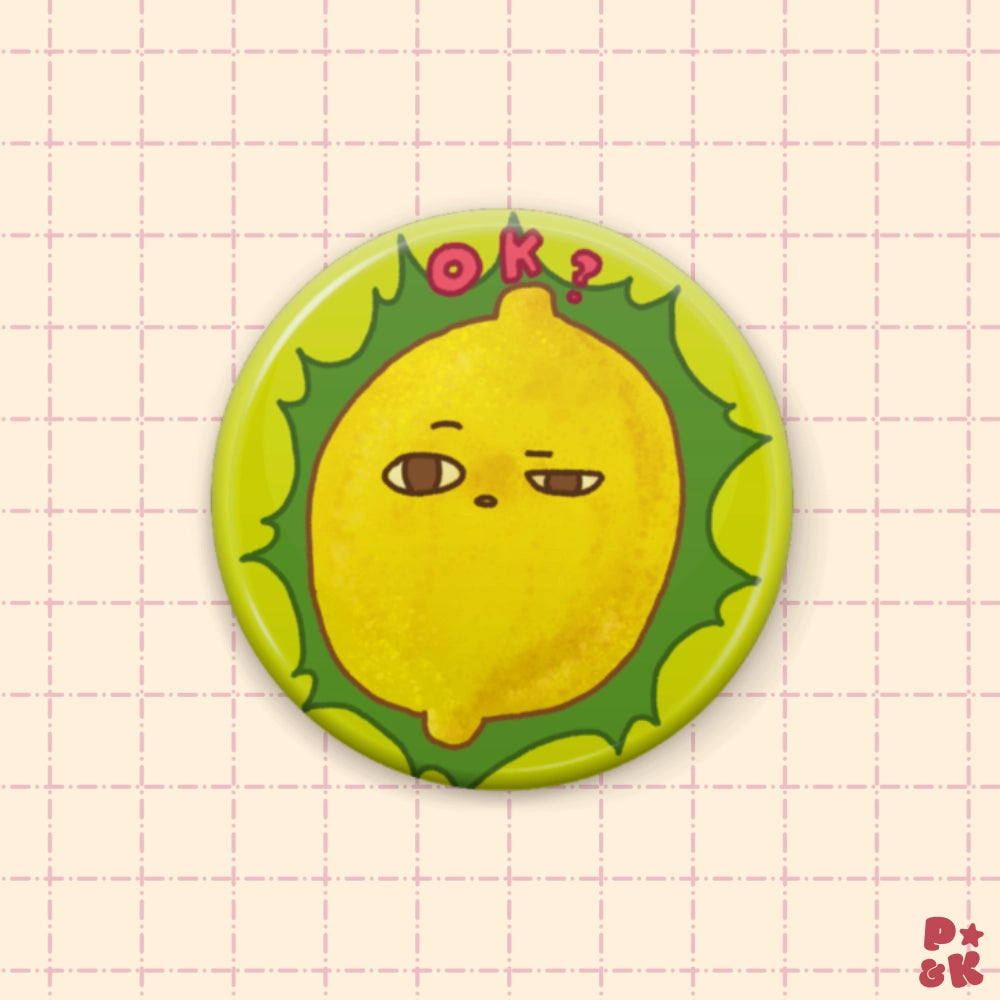 Fruity Pin Set — 1.25" Button Pins