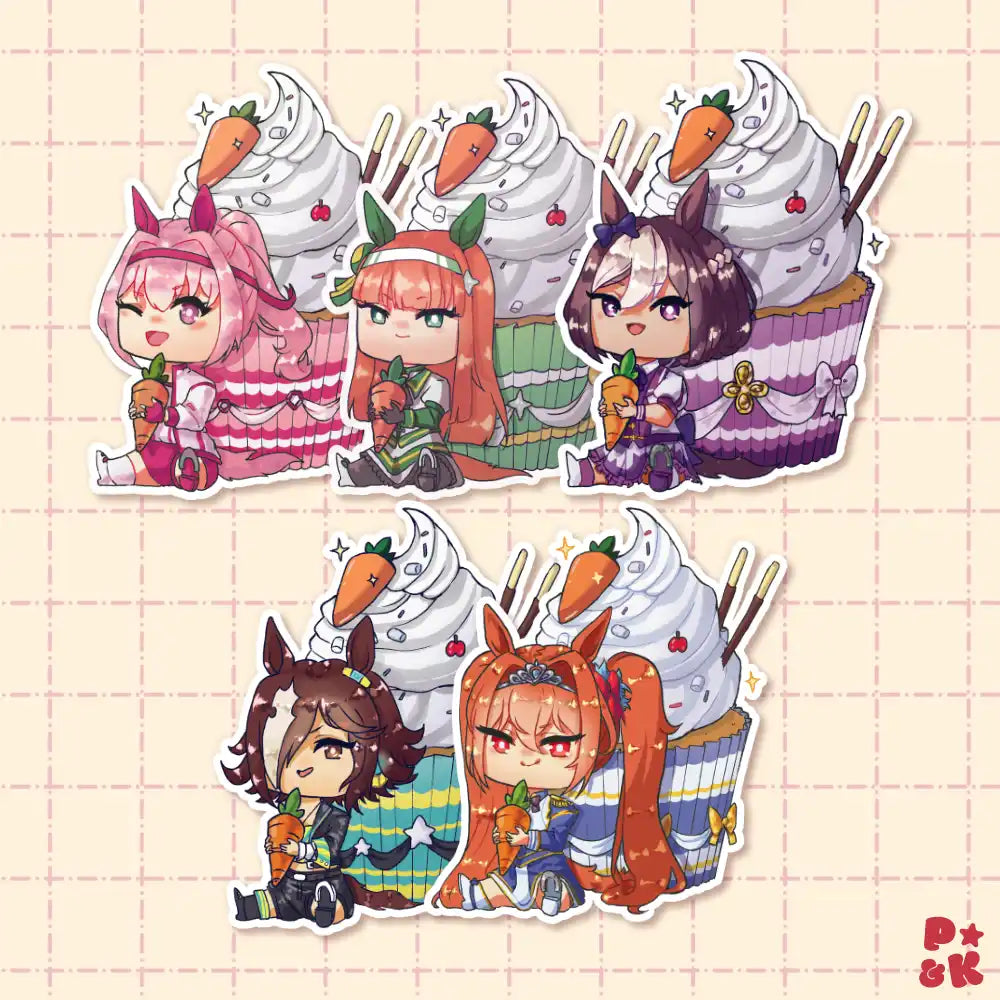 Umamusume — Vinyl Stickers — 2 of 3