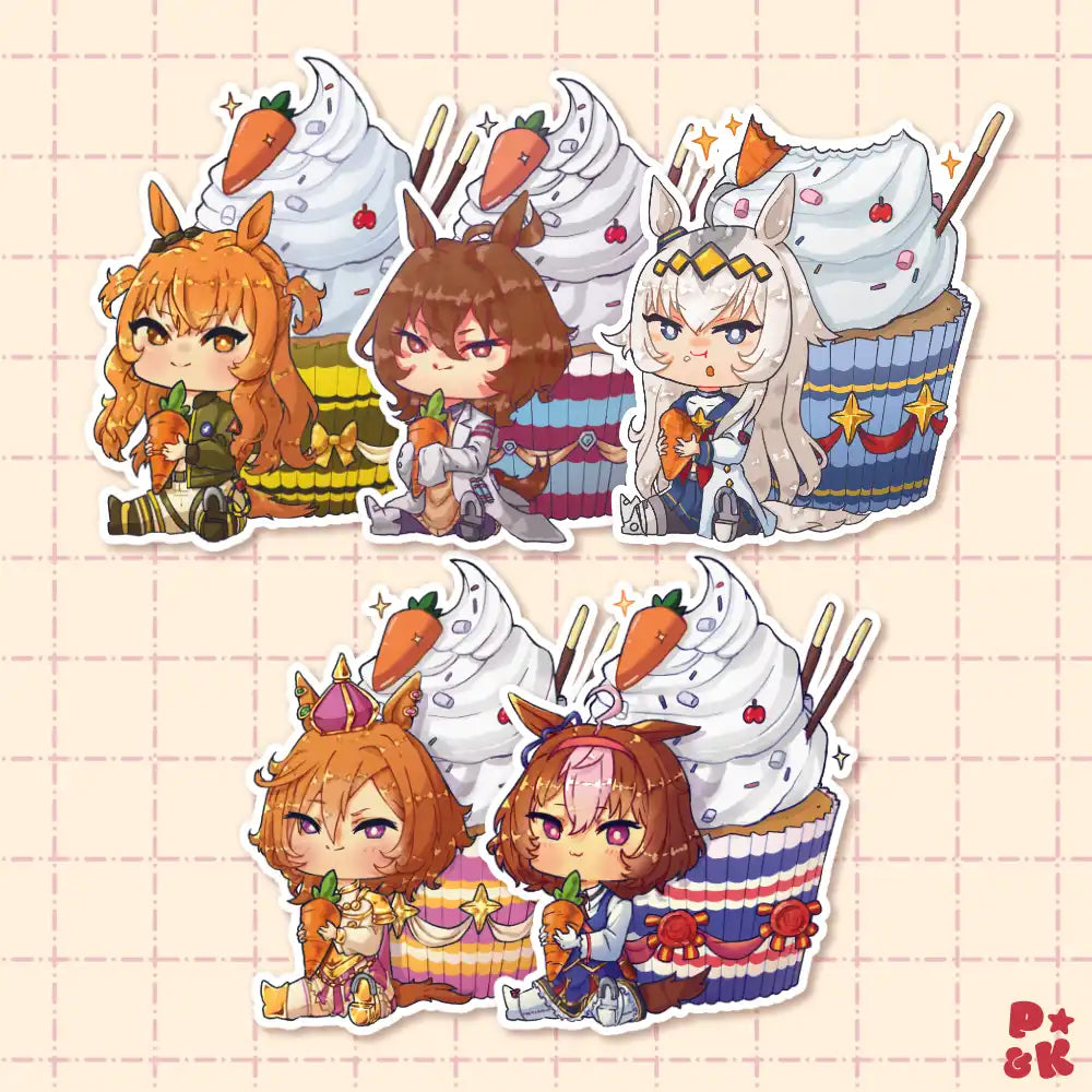 Umamusume — Vinyl Stickers — 3 of 3