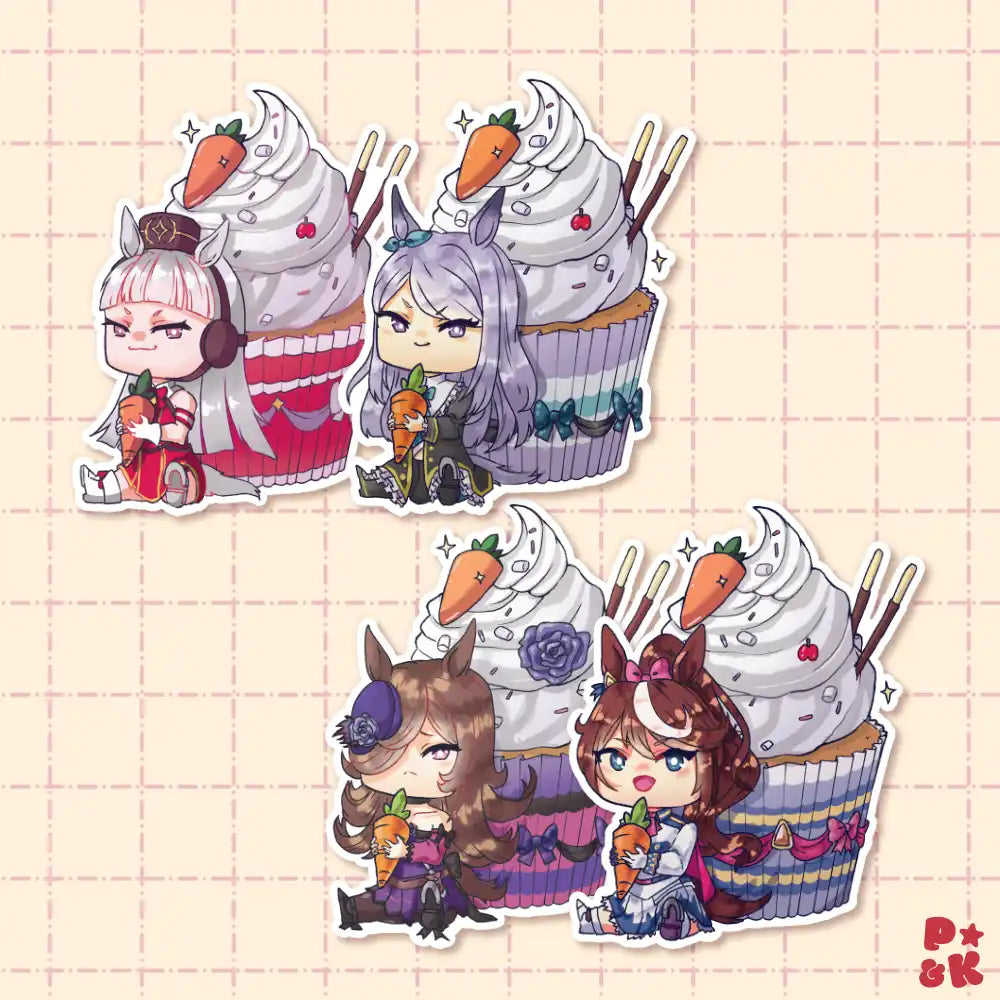 Umamusume — Vinyl Stickers — 1 of 3